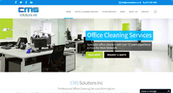 Desktop Screenshot of cmssolutionsinc.co.uk